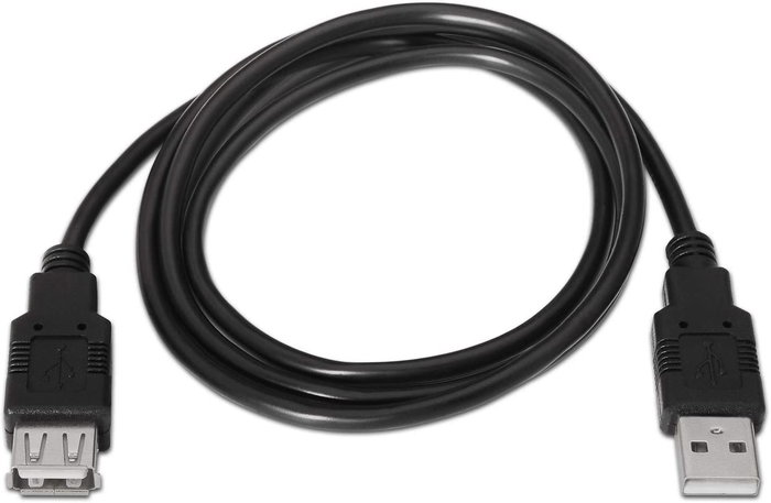 Aisens Cable de Extensión USB 2.0 Tipo A Macho a Hembra, 3m, Negro Aisens Cable de Extensión USB 2.0 Tipo A Macho a Hembra, 3m, Negro
